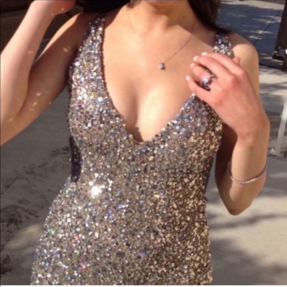 Scala special occasion sequin gown - Picture 8 of 8